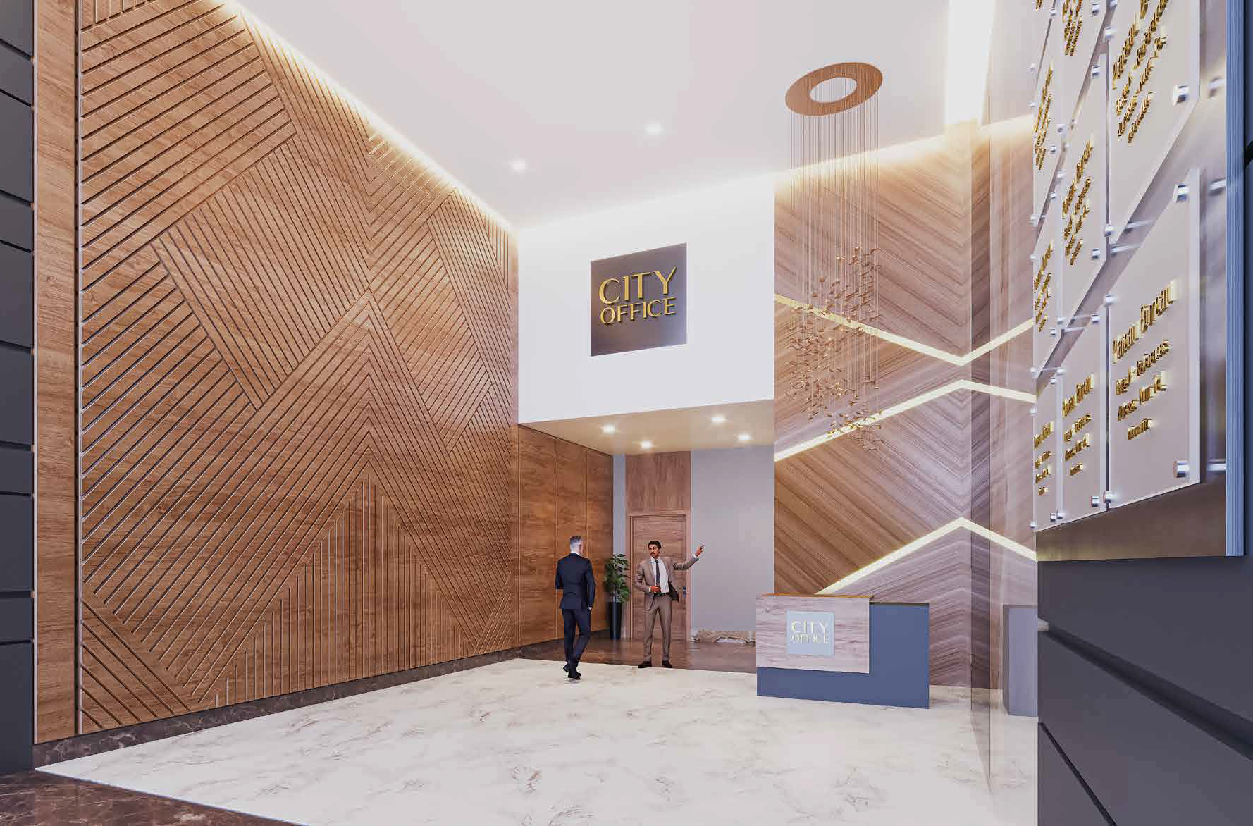 Espace de travail moderne